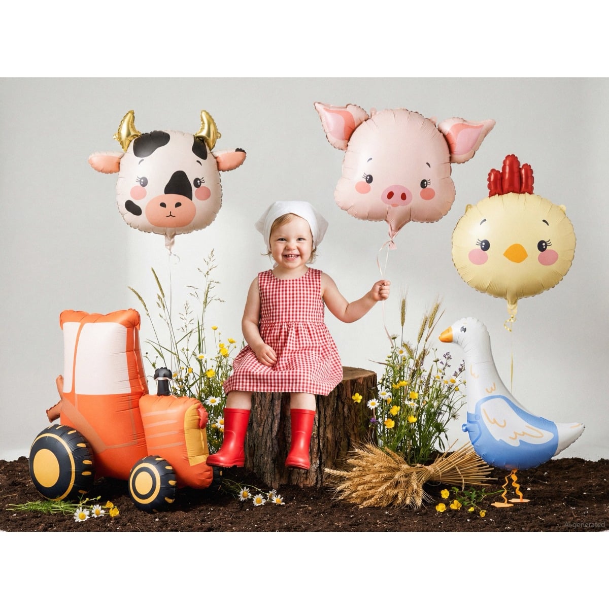 Ballon alu Vache
