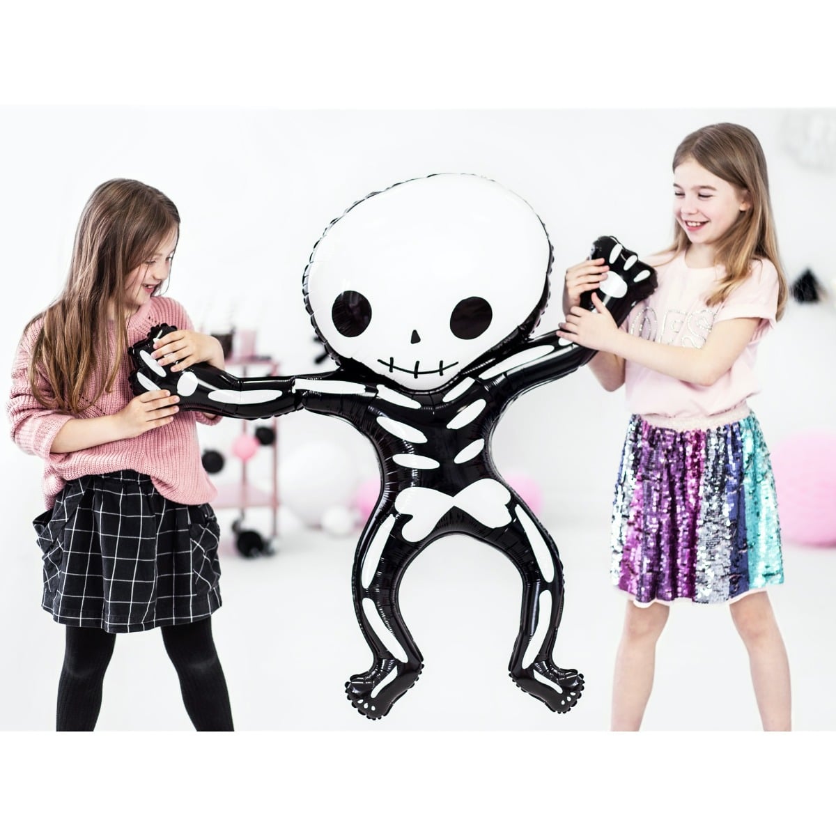 Ballon alu Squelette (100cm)