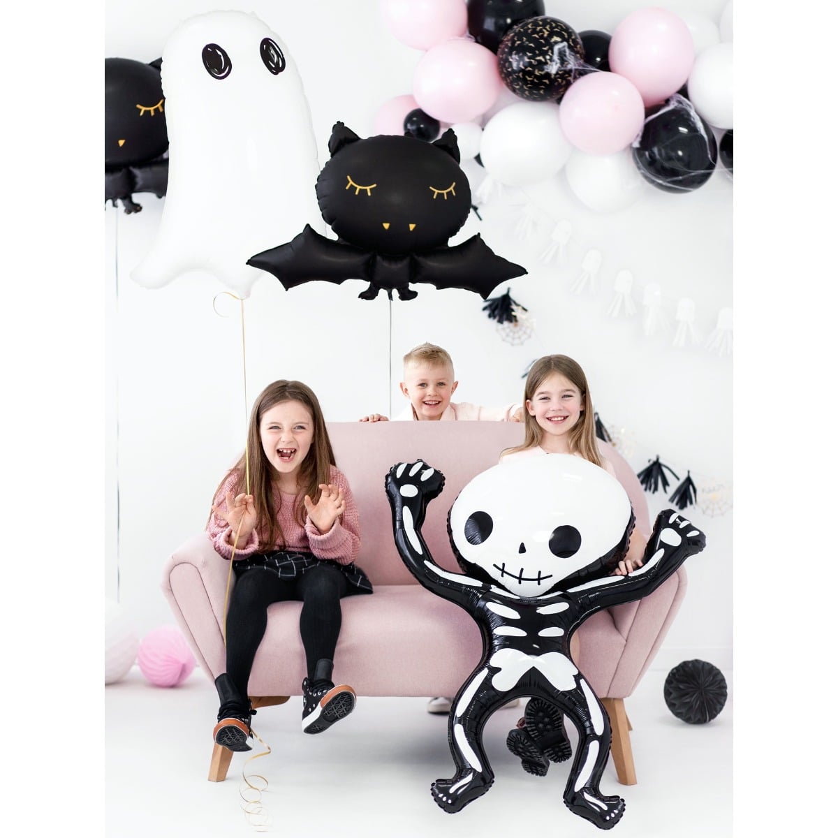 Ballon alu Squelette (100cm)