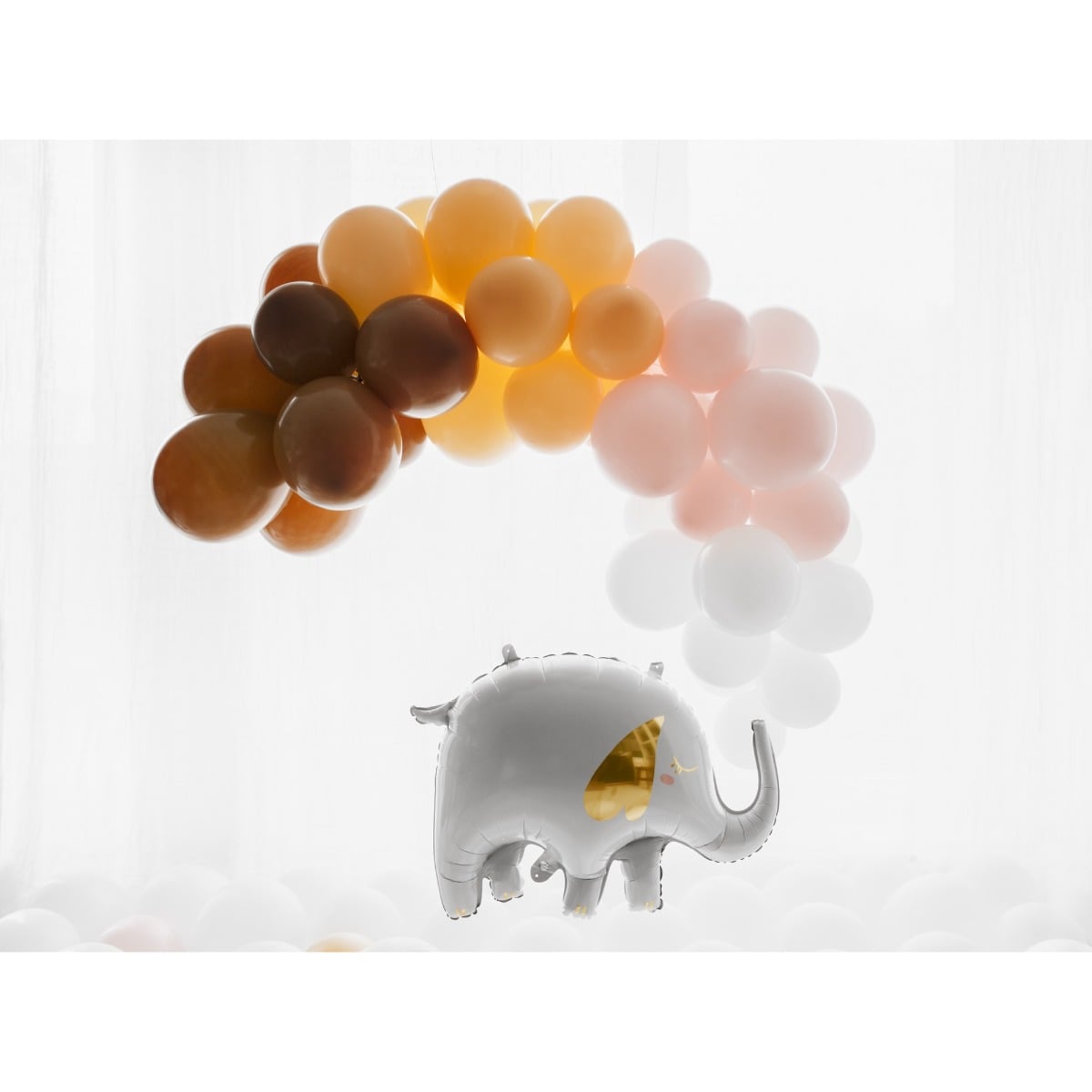 Ballon alu - Eléphant