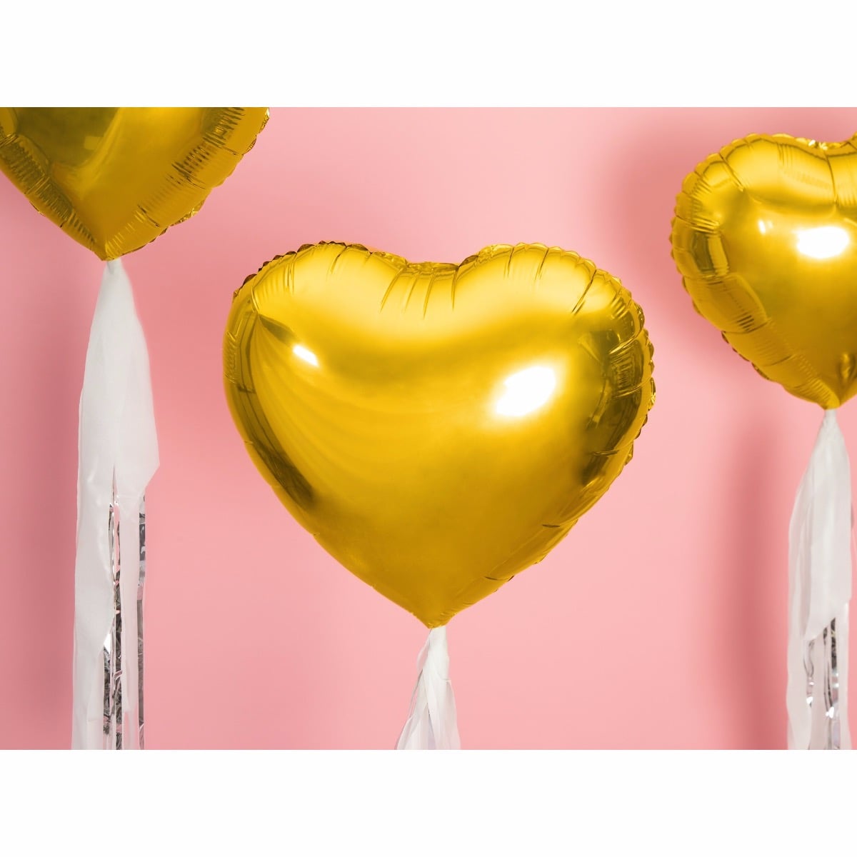 Ballon Coeur Or 45cm