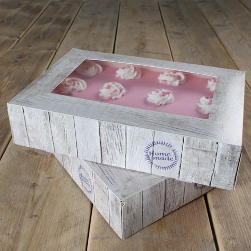 Boîtes à gateaux Pure 36x25x8 (2pcs)