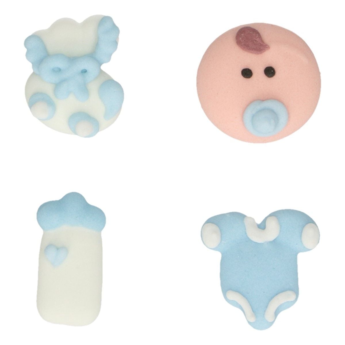 Décorations en sucre Baby Boy (8pcs)