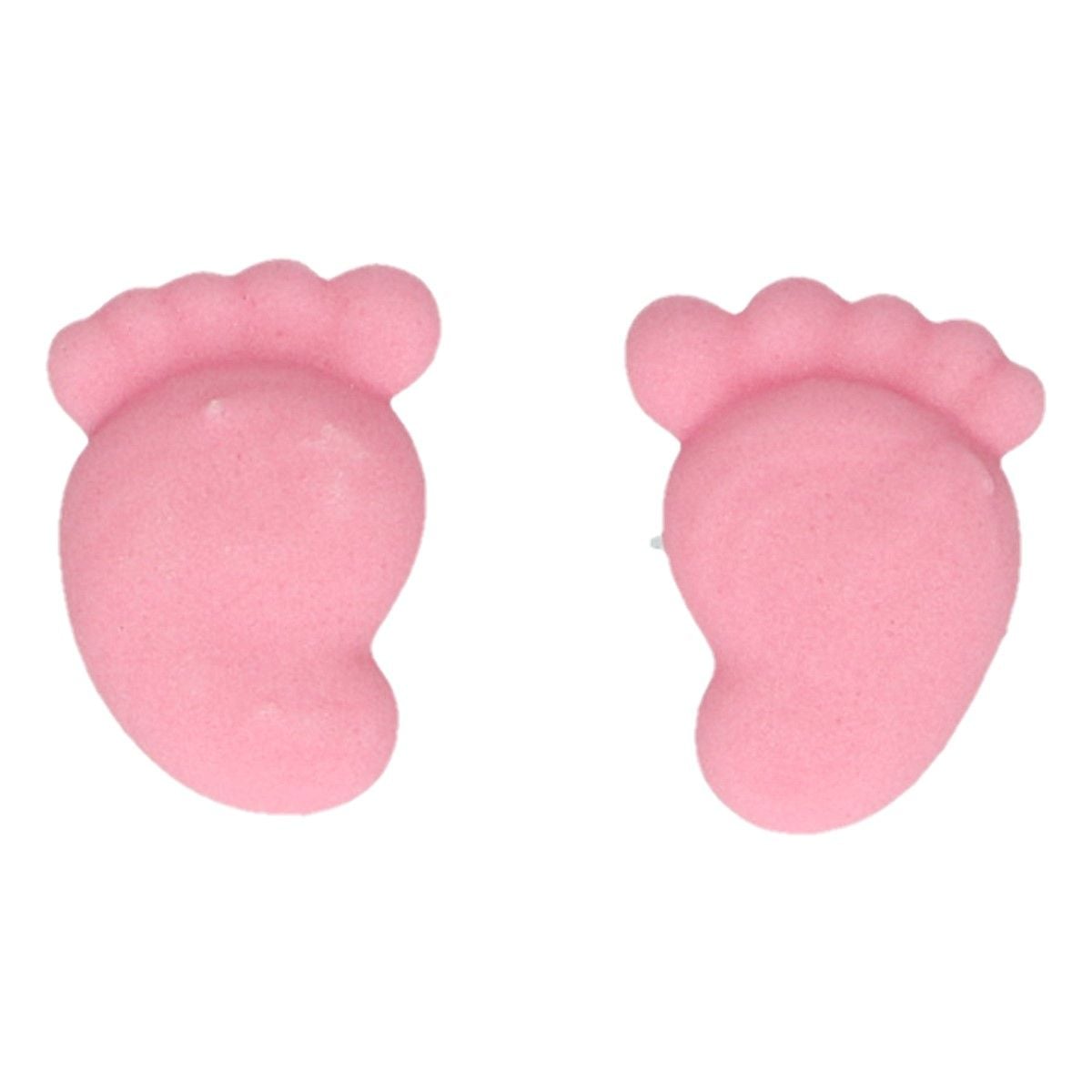 Pieds roses en sucre (16pcs)