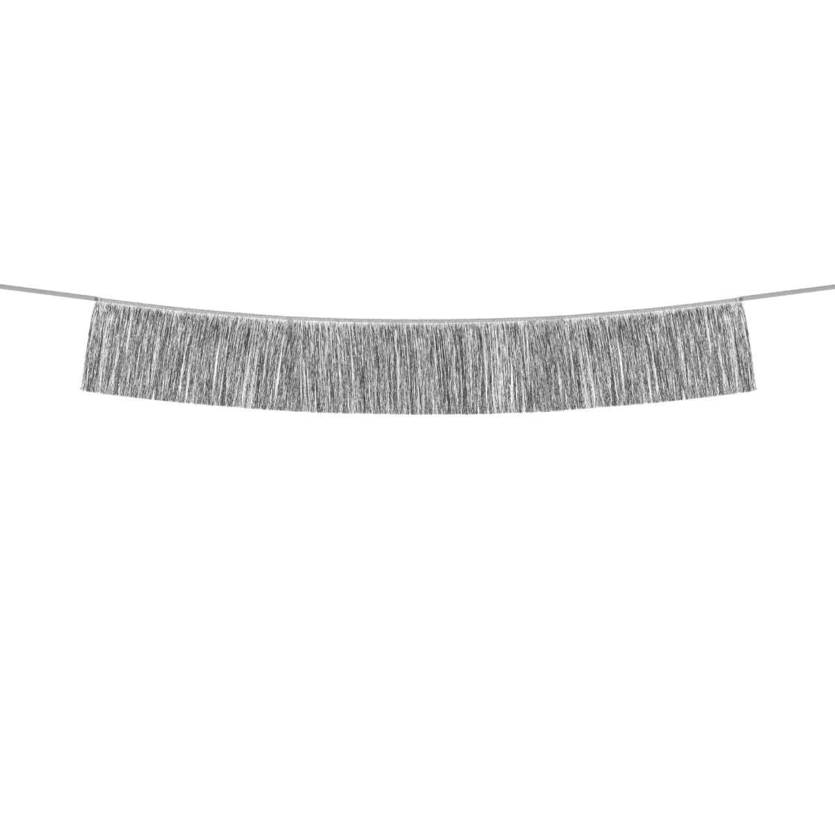Guirlandes de franges - Argent