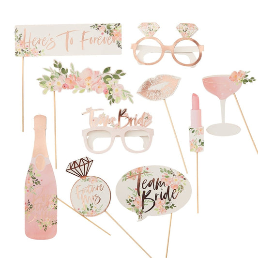 Accessoires Photobooth - Team Bride