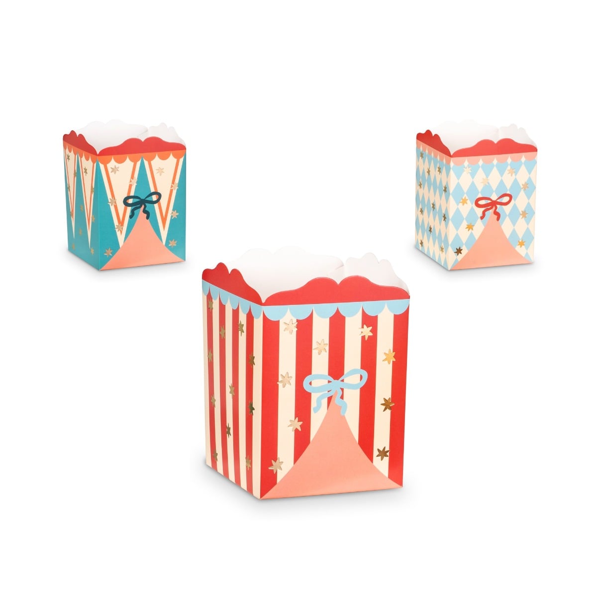 Boite à popcorn et friandises - Cirque