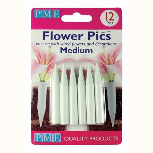 Pics pour fleurs - Medium (12pcs)