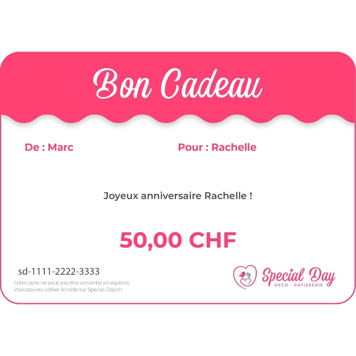 Carte Cadeau