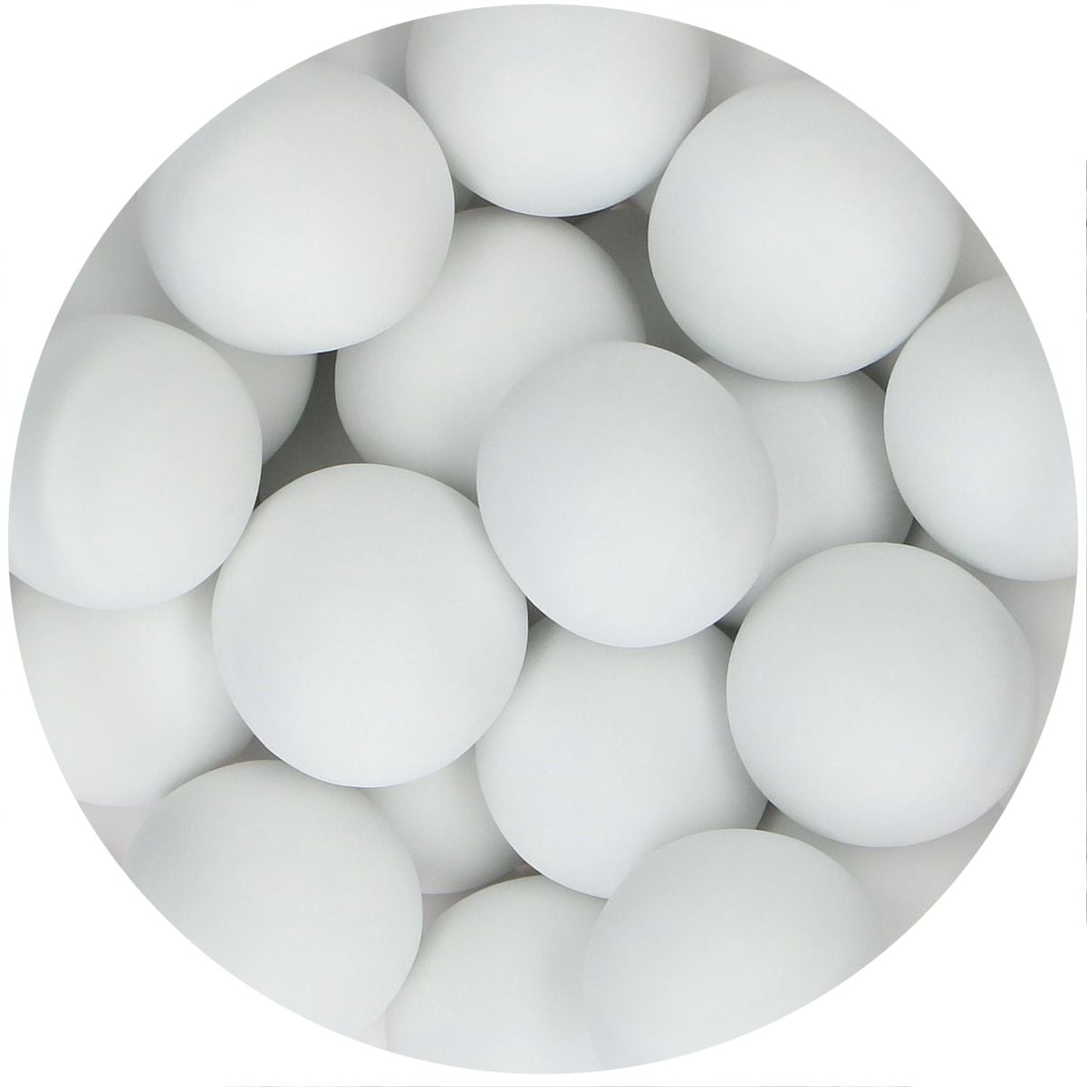 Boules Choco Croustillantes - Blanc mat