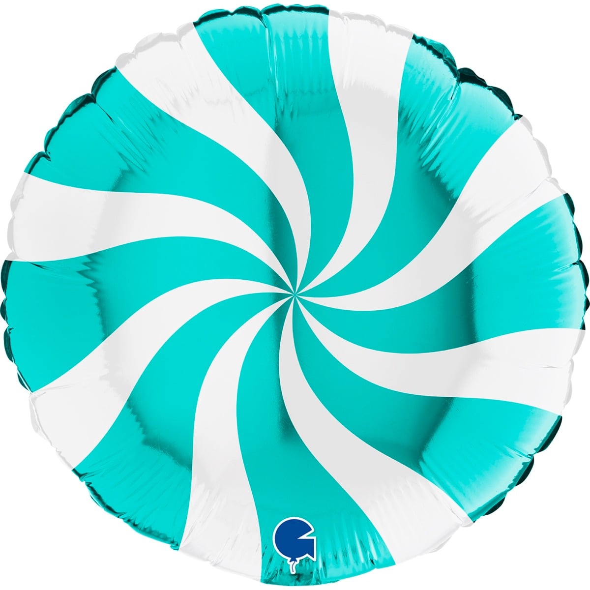 Ballon Alu Rond - Tourbillon Tiffany (45cm)