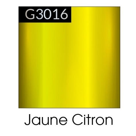 Vinyle adhésif Jaune - 30cm