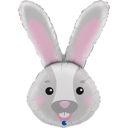 Ballon alu - Tête de lapin