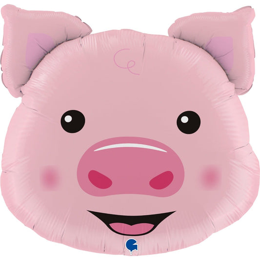 Ballon Alu - Tête de Cochon (76cm)
