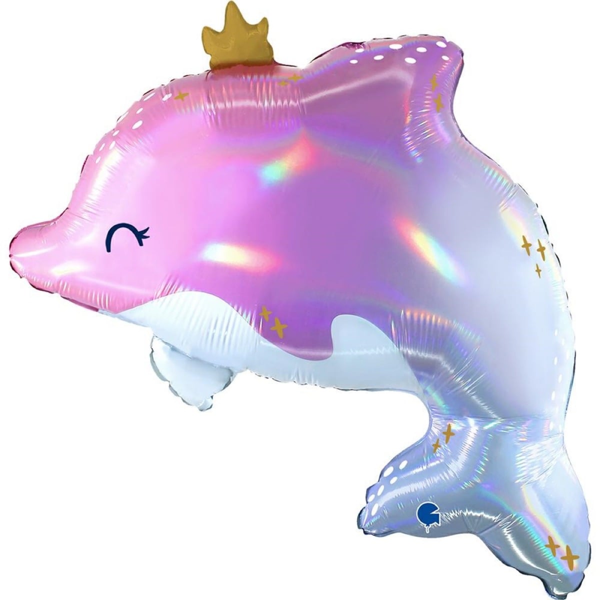 Ballon alu - Dauphin scintillant