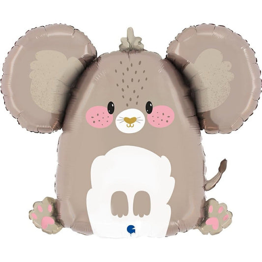 Ballon alu - Souris (66cm)