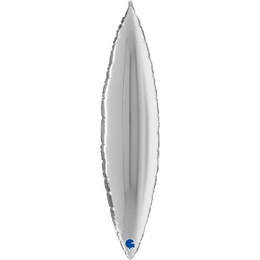 Ballon Alu - Feuille Argent (91cm)
