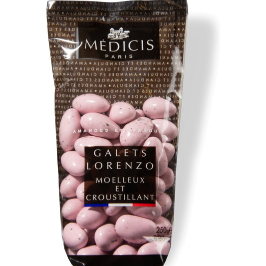 Dragées Galets Lorenzo - Rose (250gr)