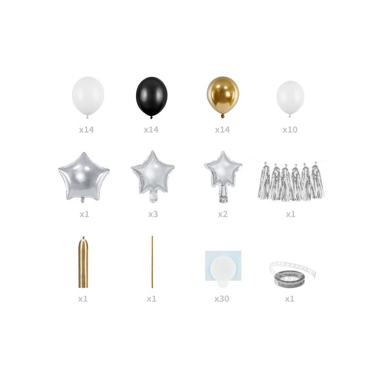 Arche de ballons - Etoiles