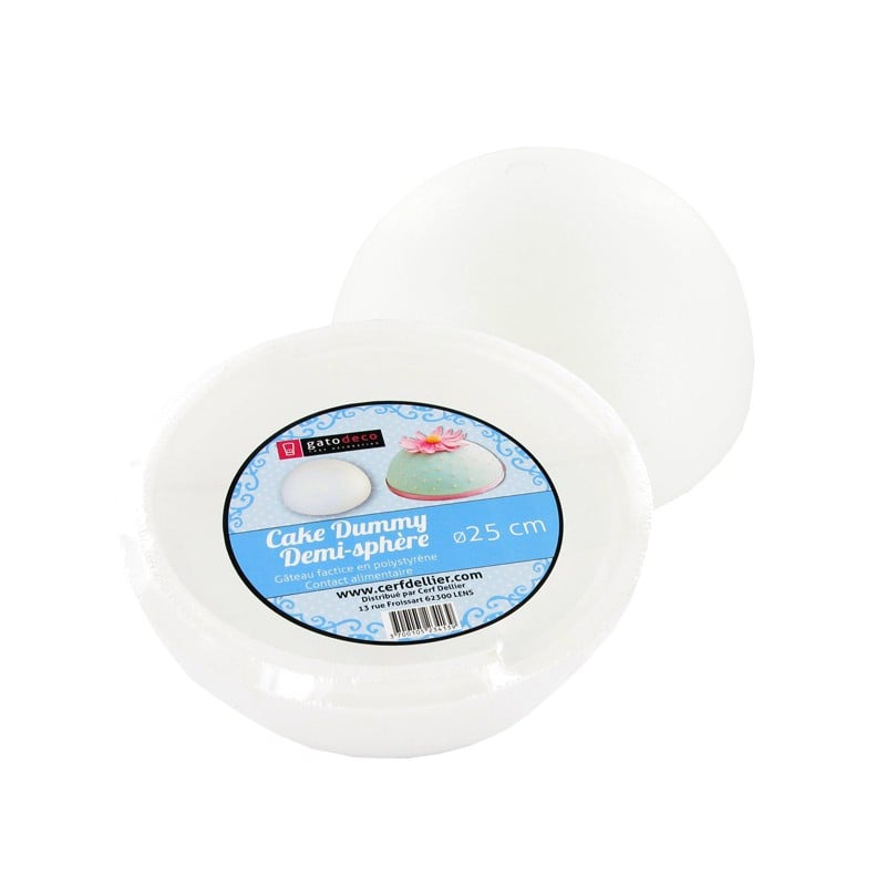 Dummy Cake - Demi sphère (30cm)