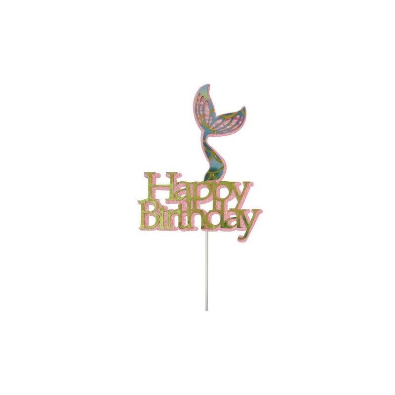 Cake Topper - Sirène