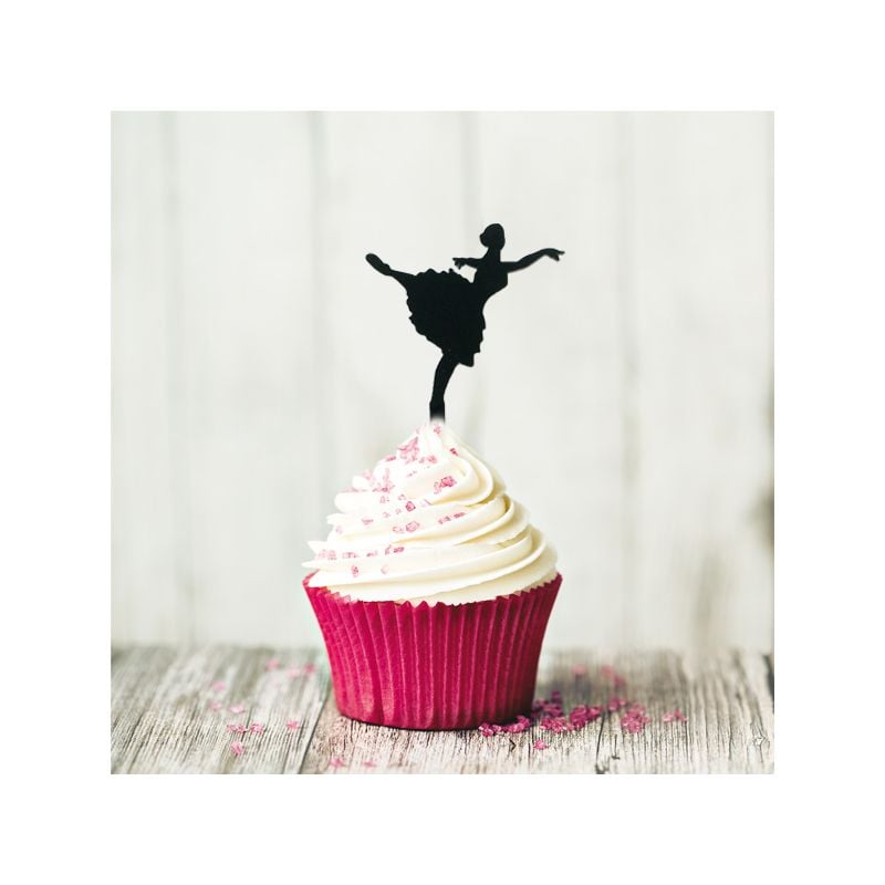 Cupcake Toppers Danseuses (8 pcs)