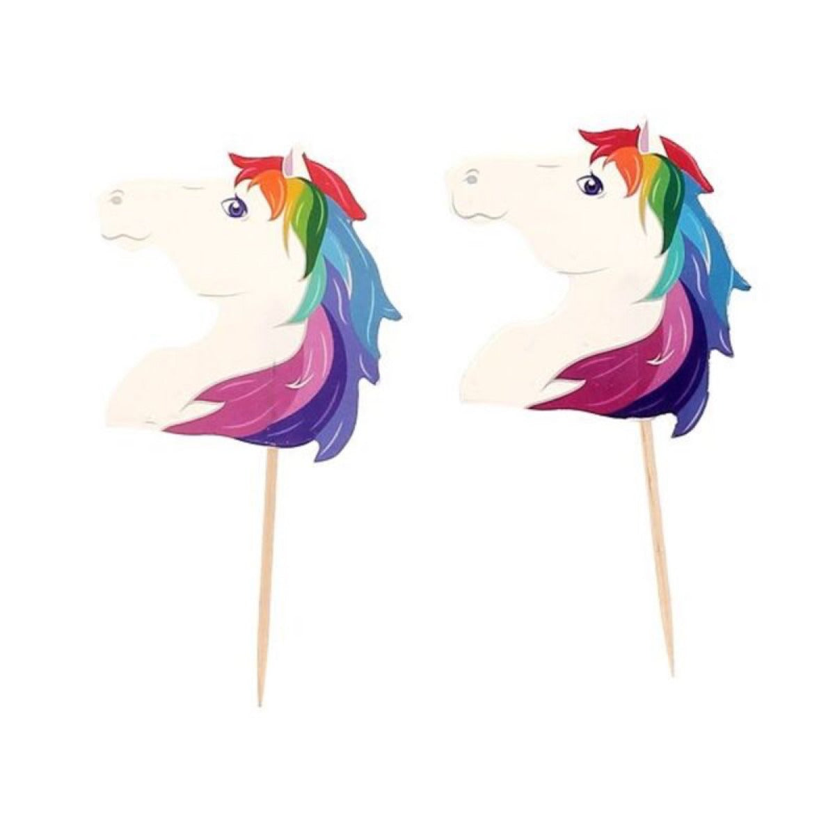 Cake Topper - Licorne Arc-en-ciel