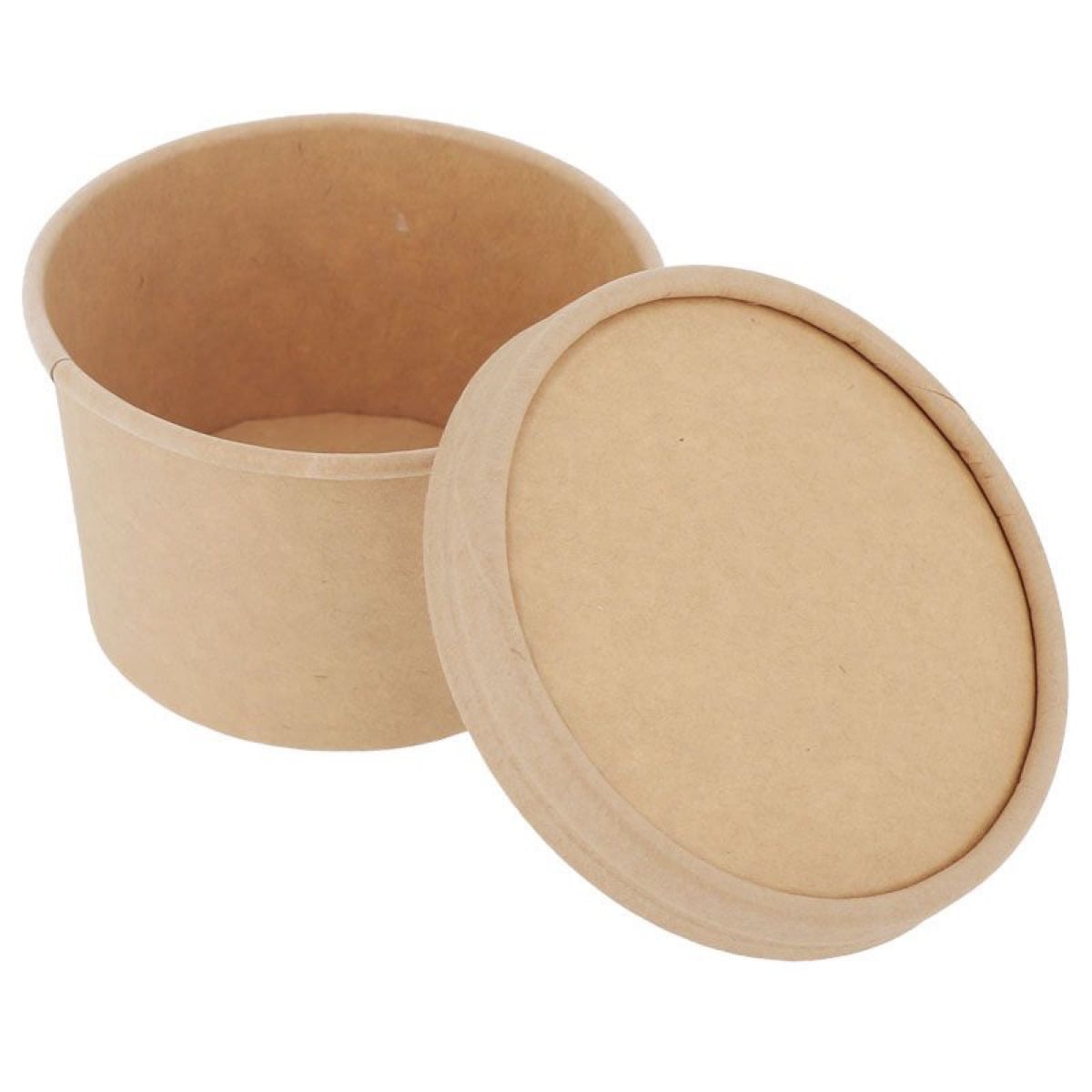 Pot à glace 125ml avec couvercle (8pcs)