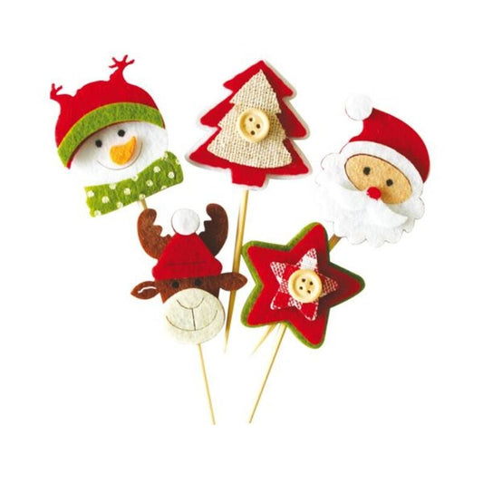Boîte à bûche et accessoires - Joyeuses Fêtes