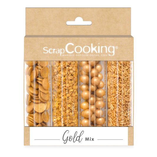 ScrapCooking Décors sucrés gold mix (62 g)