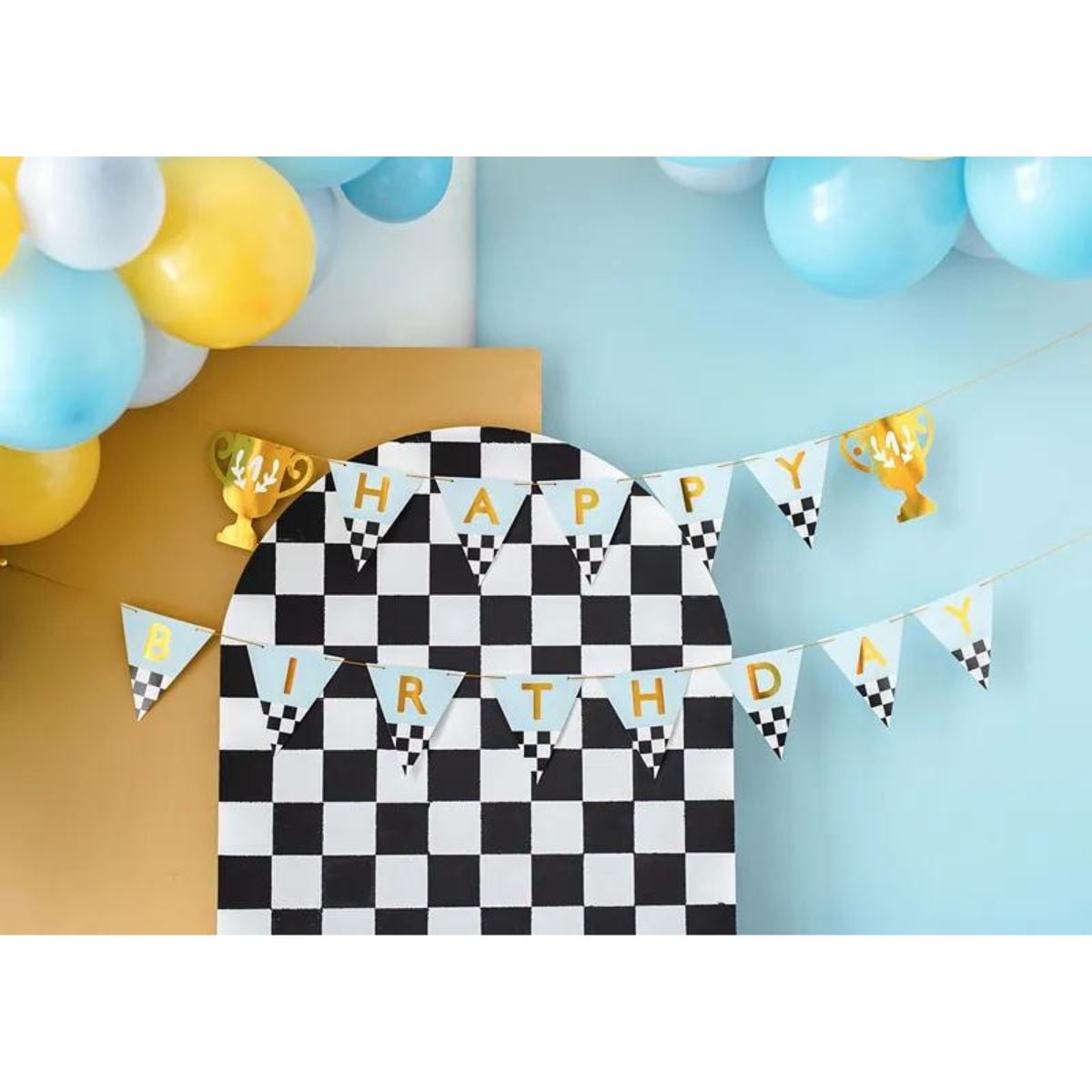 Guirlande - Happy Birthday - Trophées