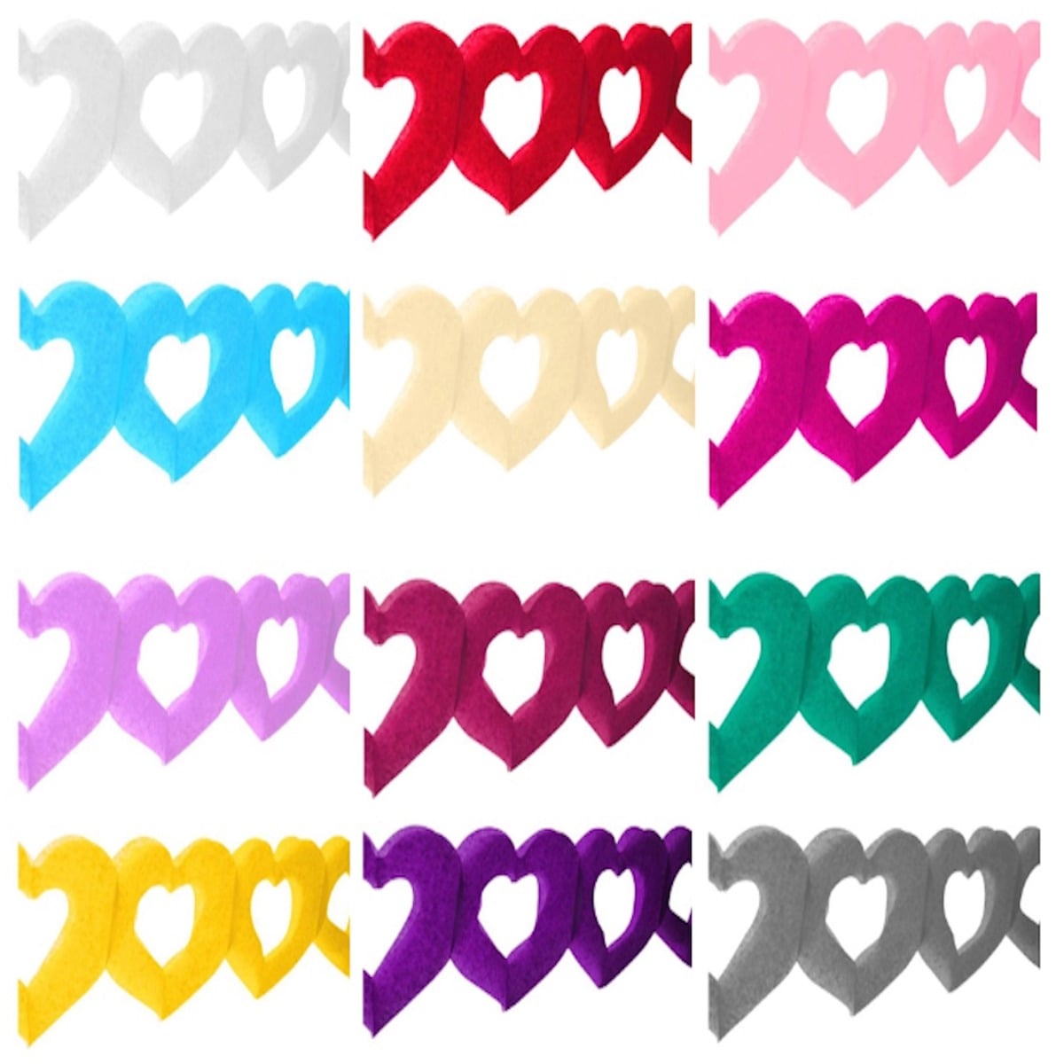 Guirlande de coeurs