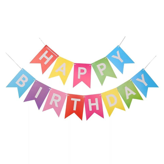 Guirlande Happy Birthday - Multicouleur