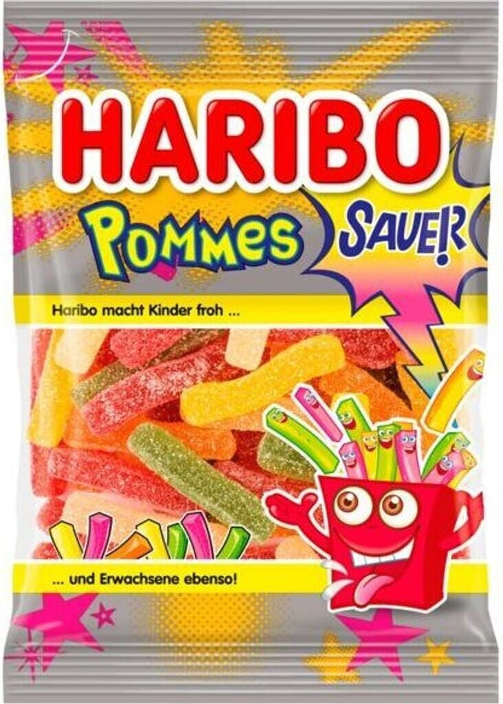 Haribo Frites acidulées (sachet 100 g)