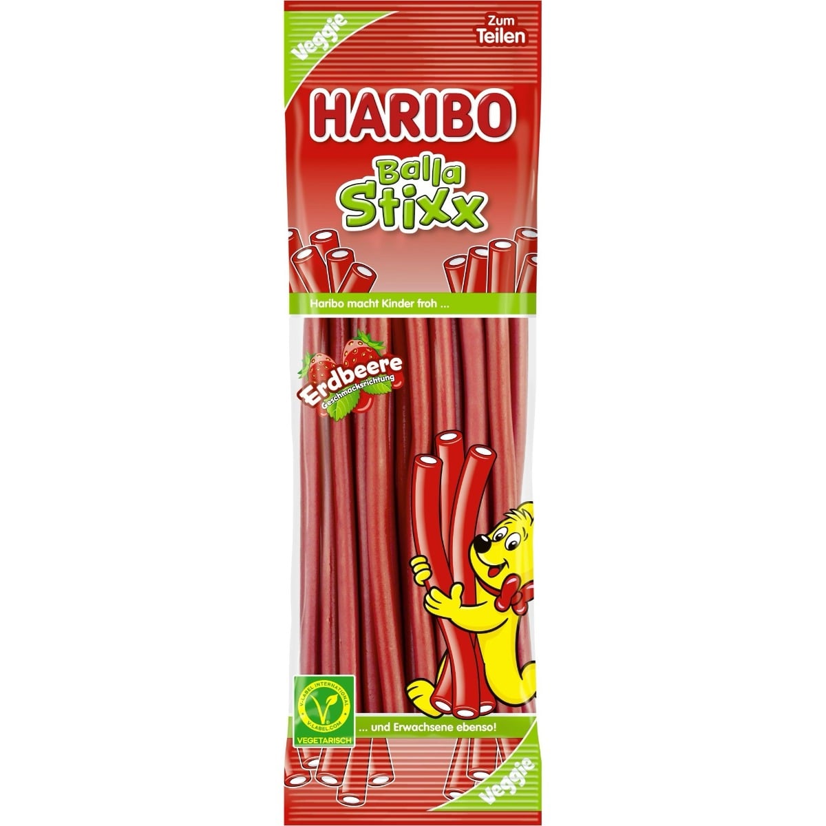 Haribo - Balla Stixx Fraise