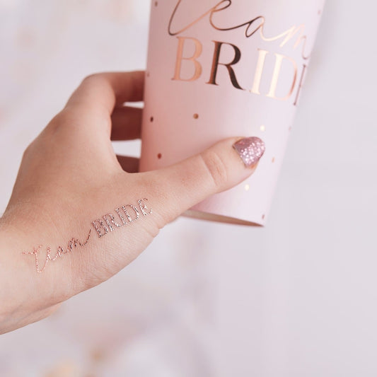 Tatouage "Team Bride"
