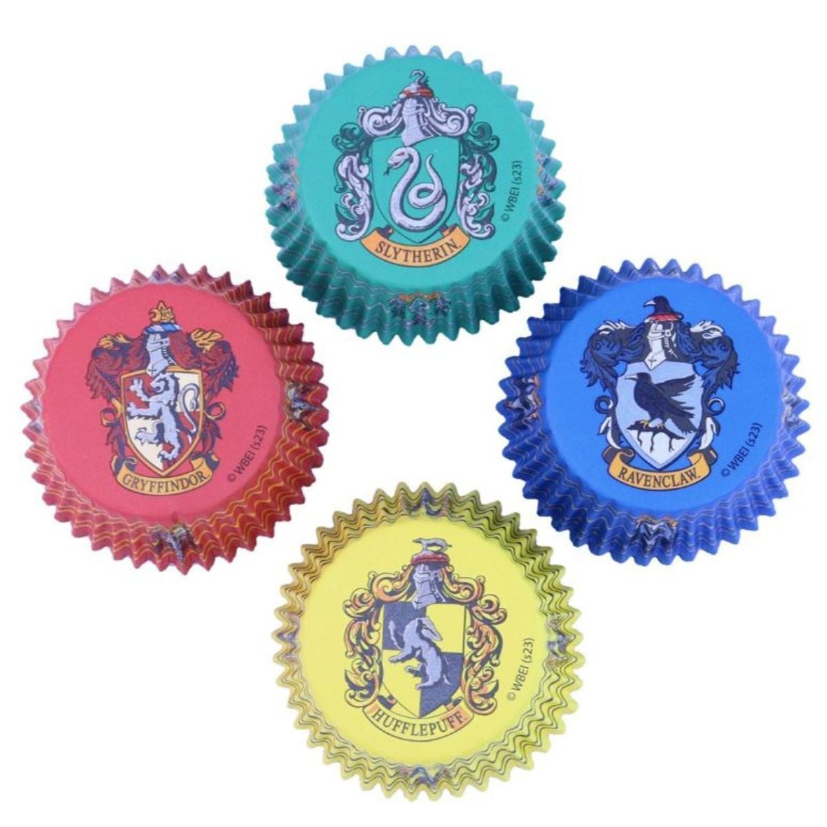 Caissettes à cupcakes - Maison de Poudlard