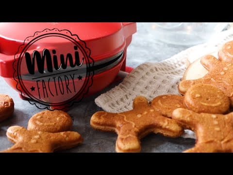 Mini gaufrier Gingerbread Man - Waffle Factory