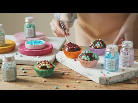 Lentilles en chocolat - Vert Foncé