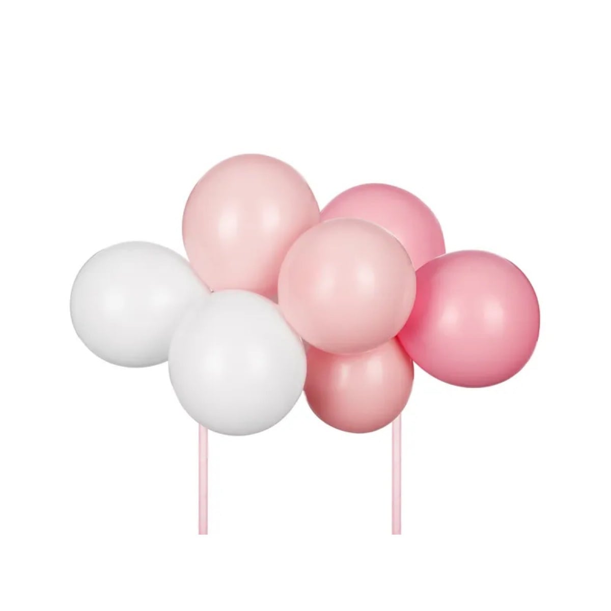 Cake Topper - Ballons roses