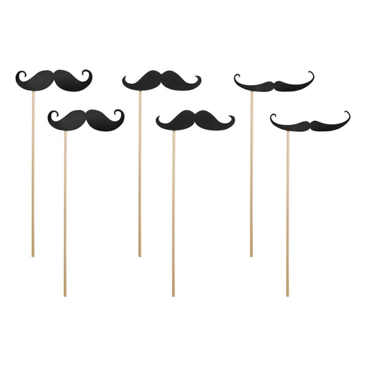 Accessoires Photobooth - Moustaches (6pcs)