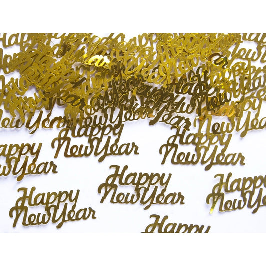 Confettis - Happy New Year dorés