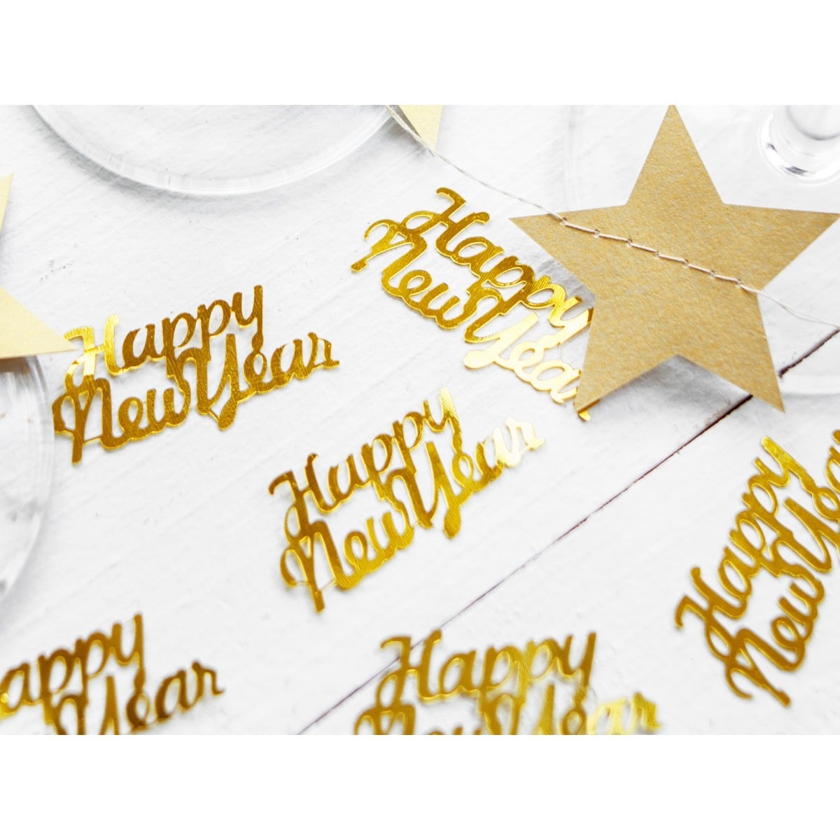 Confettis - Happy New Year dorés