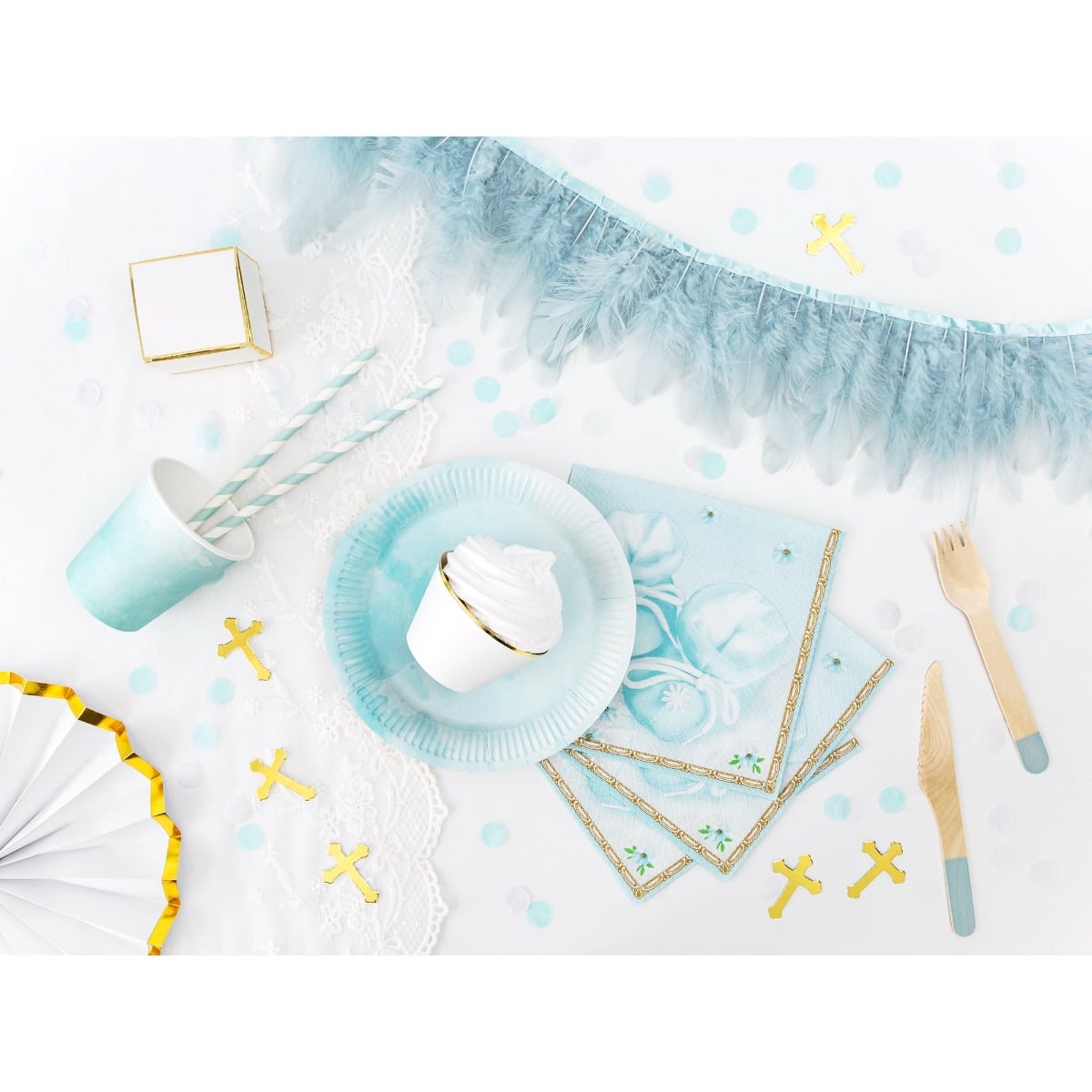 Cupcake toppers première communion (6 pièces)