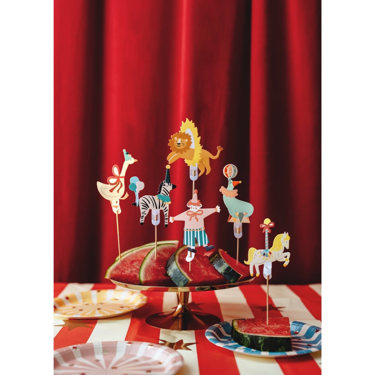 Décorations pour Cupcake - Cirque