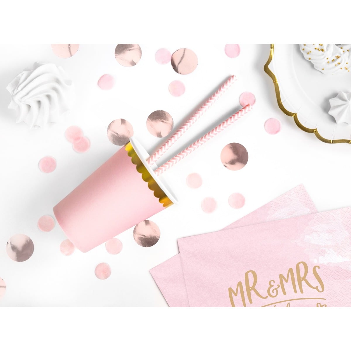 Gobelets Rose (6pcs)