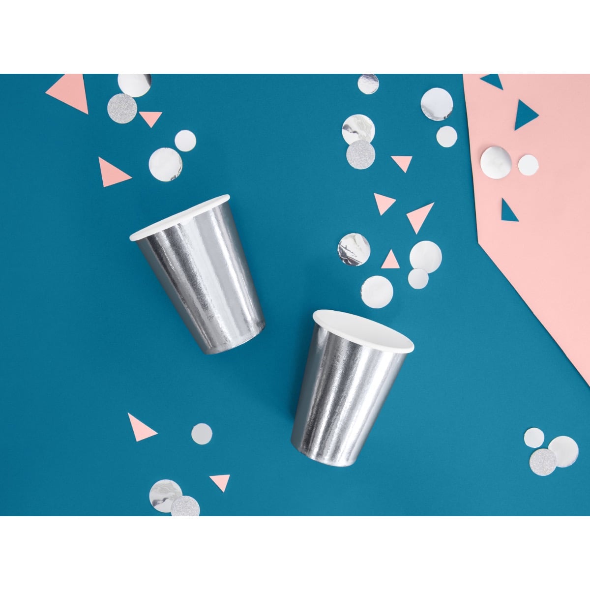 Gobelets Argentés 220ml (6pcs)