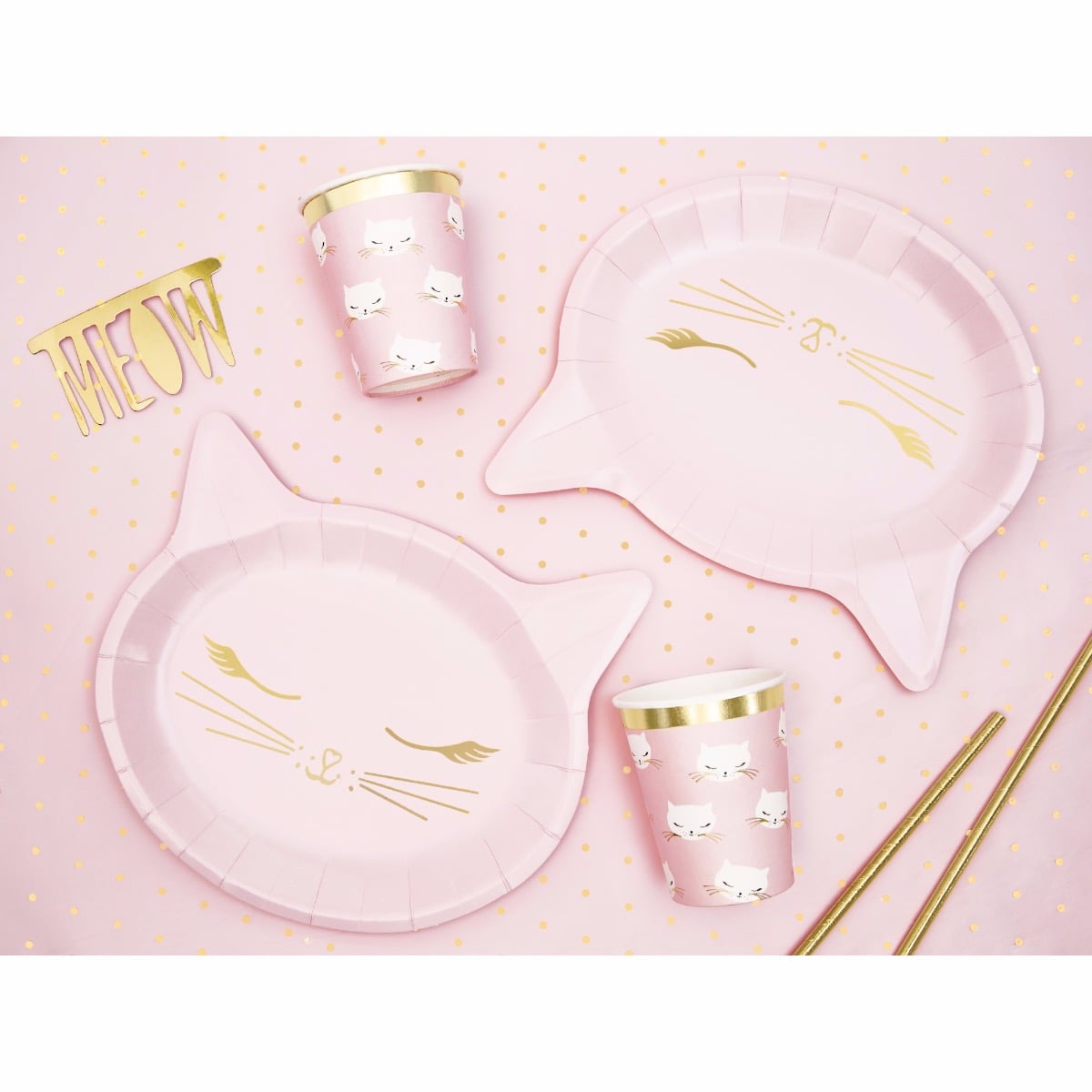 Gobelets Chats (6pcs)