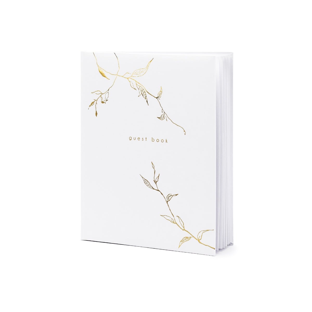 Livre d'or - Feuilles dorées