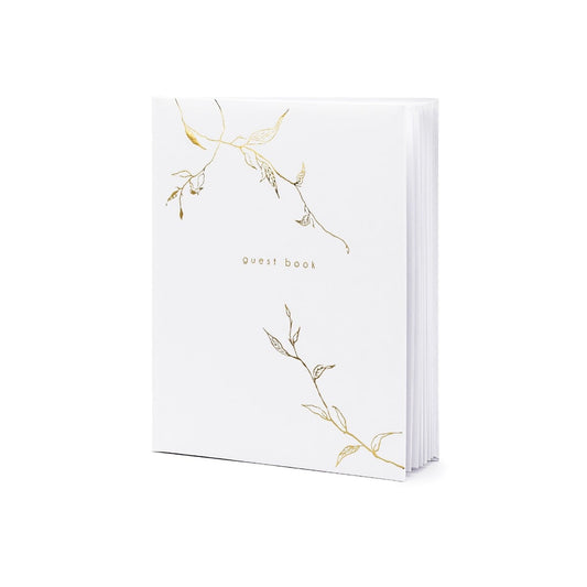 Livre d'or - Feuilles dorées